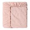 Funda de cama extraíble de algodón para recién nacidos Funda de cama para bebé Funda de cama de crepé de algodón de doble capa Funda de cama para bebé