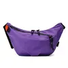 Bolso Cruzado Deportivo para Hombre, Gran Capacidad, Ligero, Bolso para el Pecho, Nylon Repelente al Agua para Ciclismo, Mochila Casual Simple Estilo Coreano