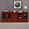 Gabinete Bajo de Tablero de Densidad para Oficina, Gabinete de Té, Aparador Pintado, Gabinete Moderno Minimalista para Almacenamiento de Té, Gabinete de Vino de Dos Puertas