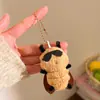 Pequeños regalos actividades de catering para promocionar el puesto muñeco de peluche lindo muñeco colgante decoración de mochila llavero