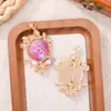 Nuevo Broche de Espejo de Flor de Osmanthus Hecho a Mano Chino Acabado DIY Estilo Chino Accesorio para Solapa Hanfu Qipao En Stock Al Por Mayor