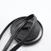 Cordón de Cuero Engrosado de 2 mm Collar de Cuero PU Ropa para Muñecas Tira de Cuero Adorno Decorativo Accesorios para Manualidades