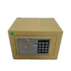 Mini Caja Fuerte Pequeña para el Hogar de Acero Completo Antirrobo Hotel Oficina Caja Fuerte Electrónica Antirrobo con Contraseña