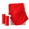 Pantalones tipo boxer de algodón puro Benmingnian para hombre, Pantalones tipo boxer rojos festivos de boda, Caja de regalo, Venta al por mayor