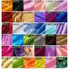 Telas Gruesas con Brillo Perlado para Bodas, Cortinas de Gasa Hielo, Cortinas de Tela de Seda Roja Hielo, Telas Elásticas para Fondos de Escenario, Telas para Decoración de Techos