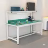 Bancada de trabalho antiestática dupla face, bancada experimental, bancada de inspeção e montagem, bancada de manutenção, mesa para produção de oficina