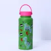 Copo Térmico Garrafa Espacial 32oz Transfronteiriço Grande Capacidade Boca Larga Portátil a Vácuo Esportivo Garrafa de Água Outdoor Copo de Água Estampado