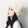 Invierno Nuevo Lindo Esponjoso Gorro de Maceta Algodón Cálido Peludo Gorro de Pescador Mostrar Cara Pequeño Peludo Felpa Gorro Mongol
