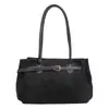 Bolso de gamuza para mujer, gran capacidad, alta gama, versátil, bolso de hombro, bolso de axila, moderno, retro, de nicho, bolso tote para el trabajo