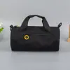 Bolsa Esportiva Cilíndrica da Moda, Mala de Viagem, Bolsa de Mão de Grande Capacidade, Bolsa Transversal, Bolsa de Viagem Casual da Moda, Logo de Lembrança