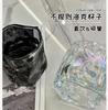 Ins Café Universal Alien Twisted Water Cup Vidro Transparente Produtos Milk Cup Opening Gift Atacado