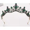 En stock nueva corona de novia coreana joyería de boda europea y americana tocado corona de aleación de cumpleaños diadema venta al por mayor