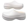 Zapatillas Baotou Nuevo Estilo Transfronterizas para Hombres Verano Uso Exterior Negras Resistentes al Aceite Antideslizantes Suela Gruesa Mayor Resistencia al Desgaste Impermeables Zapatos de Chef