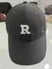 Nueva Gorra de Béisbol con Bordado de Letra R para Circunferencia de Cabeza Grande Muestra la Cara Gorra de Béisbol con Letra