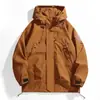 Chaqueta con capucha nueva para Primavera y Otoño 2026, Chaqueta de trabajo exterior de moda, Abrigo casual holgado para Hombres y Mujeres