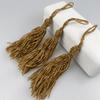 Cojín de Terciopelo Chenilla con Borlas, Accesorios de Flecos para Ropa, Decoración Textil para el Hogar, Bola Pequeña Colgante, Adorno Pequeño Colgante