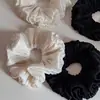 Elástico Elegante Estilo Francés con Flor Plegada, Diadema Sencilla de Moda de Alta Gama, Nuevo Accesorio para el Cabello