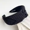 Diadema Ondulada de Gama Alta para Mujer, Accesorios para el Cabello Antideslizantes, Pasadores Casuales y Versátiles, Diadema Alta de Calavera, Diadema Retro de Ala Ancha