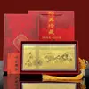 2026 Año del Caballo Billete de Oro Sobre Rojo Dinero de la Suerte Éxito Instantáneo Lámina de Oro Imitación Billete de Caballo de Cien Yuan Evento de Colección Conmemorativa Regalo