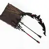 Periféricos del Juego de los Tres Reinos 15cm Lu Bu Fang Tian Jian Arco Kirin Arco de Aleación y Set de Flechas Modelo de Metal