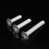 Tornillos de Aluminio Dorado Tornillos de Aleación de Aluminio 6061 Tornillos de Cabeza Phillips Tornillos para Máquina de Cabeza Plana de Aluminio M4M5M6M8