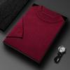 Suéter de Mezcla de Lana Estilo Nuevo Primavera 2026 para Hombres de Mediana Edad, Tejido de Punto Delgado Casual de Cuello Redondo y Manga Corta, Venta al por Mayor de Ropa para Hombre