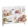 Tablero Organizador de Escritorio con Pinza para Tablero Perforado Almacenamiento de Escritorio Tablero para Dormitorio Papelería Almacenamiento de Artículos Pequeños Tablero Colgador Soportes Personalización