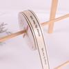 Xiao Xiang Feng Ribbon Venda por atacado 2cm Inglês Thread Ribbon Holiday Gift Flower Packaging Bow Ribbon Cross Border