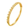 Pulsera de Acero Inoxidable con Forma de Corazón y Triángulo Incrustada con Diamantes, Acero de Titanio Fila de Diamantes de Oro de 18K, Pulsera de Cierre para Mujer, Estilo Ins, Versátil, No se Desvanece