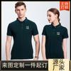 Camisa pólo personalizada logotipo impresso verão manga curta camisa publicitária macacão corporativo T-shirt grupo cultural camisa lapela