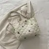 Bolso Grande de Nueva Colección Otoño-Invierno 2025 con Textura, Bolso de Hombro Casual a la Moda Personalizado, Bolso Tote con Diseño de Nicho