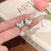 Pendientes de perlas vintage con aguja de plata S925 para mujer, estilo coreano, de alta calidad, con temperamento nicho, joyería para las orejas al por mayor