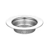 Filtro de Malla para Fregadero de Cocina de Acero Inoxidable Lavabo Doméstico para Lavar Verduras Desagüe Anti-atascos Separador de Residuos de Lavado de Platos Artefacto Anti-atascos de la Vía de Agua