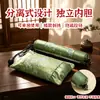 Almohada de una pieza de satén estilo Nandu con calefacción eléctrica inflable, Almohada para el cuello con compresa caliente herbal de satén, Popular al por mayor y dropshipping