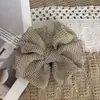 Pinza de plátano de estilo coreano de alta gama, temperamento suave y pegajoso, pequeños lunares, lazo, para moño en la parte posterior de la cabeza, peinado semi-recogido, pinza de pelo versátil