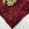 Bordado plano novo outono e inverno vestido cheongsam tecido bordado aplique de mancha bordado tecido bordado