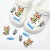 Nuevos Accesorios para Zuecos DIY Charms Desmontables para Zapatos Plástico Decorativo Versátil Ins Dibujos Animados Divertidos Clips para Zapatos