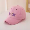 Gorras Infantiles Primavera y Otoño Estilo Coreano Nuevo Modelo Niños 5 Años Niñas Gorra de Béisbol con Letras Sombrero para el Sol Gorra de Béisbol para Bebé Moderna