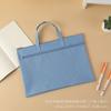 Bolsa de archivo con logotipo personalizable A4, bolsa de inspección de maternidad de tela Oxford, almacenamiento de datos de estudiantes, protección del medio ambiente, impermeable y engrosada