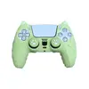 Adequado para capa de silicone do controle Sony PS5, capa protetora para controle de jogo PS5, concha protetora com orelhas de gato com tampas para joystick