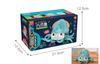 Juguetes luminosos de sonido y luz eléctricos transfronterizos cangrejo de inducción automática cangrejo rastrero recargable juguetes educativos para niños