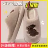 Chinelos de algodão pós-parto femininos 2026 novo modelo para outono e inverno, uso interno em casa, de pelúcia, quentes, antiderrapantes, com toque macio