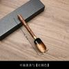 Cucharita de aleación cucharita de té Xiangyun bambú ceremonia del té cucharita de té juego de té kung fu accesorios de ceremonia del té pala de té creativa