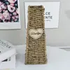 Cesta de Flores de Palha para Sala de Estar Venda por Atacado Vaso de Decoração de Interiores Nórdico Vaso para Floricultura Vaso de Flores Secas Cesta de Armazenamento Criativa Decorativa