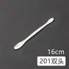 Cuchara Dosificadora de Acero Inoxidable 3*1 Cuchara Dosificadora de Doble Extremo Cuchara Dosificadora de Un Solo Extremo Cuchara Dosificadora de Cabeza Cuadrada Cuchara Dosificadora Engrosada Cola Cuadrada