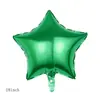 Globo Flotante de Película de Aluminio con Forma de Corazón y Estrella de Cinco Puntas de 18 Pulgadas Decoración para Actividad de Fiesta Festival de Bodas Nochevieja
