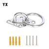 Hardware Marino Spot Transfronterizo Acero Inoxidable Hebilla de Puerta Diamante Placa Fija Colgante para Hamaca Gancho Oscilante Accesorios