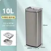 Cubo Comercial de Acero Inoxidable para Residuo de Té con Tubería de Drenaje, Cubo con Filtro Separador de Desechos de Té, Cubo Grande de Agua para Preparar Té en la Sala de Té
