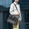 Bolsa transversal casual de ombro, maleta para viagem de negócios, bolsa masculina de moda transfronteiriça, nova bolsa para laptop de trabalho