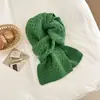 Nuevo Bufanda de Lana Retro de Alta Gama 100% Pura Moda Coreana Bufanda de Lana Textura Cálida Otoño e Invierno Lana